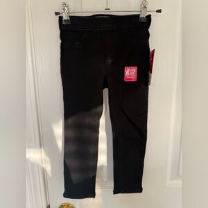 Levi's Kids Pull-On Jeggings Black Flex Stretchy Jeans Toddler 4